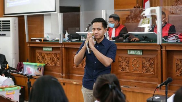 Richard Eliezer Pudihang Lumiu alias Bharada E. (Foto: Antara)