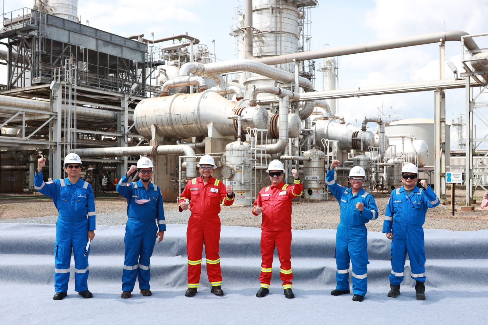 Deputi Keuangan dan Komersialisasi SKK Migas, Kurnia Chairi saat kunjungan kerja dan pengawasan lifting migas di Blok Corridor, yang dikelola oleh KKKS Medco E&P Grissik Ltd. (Medco E&P)