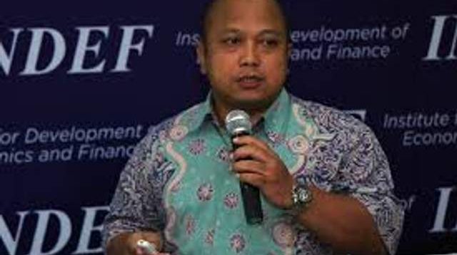 Direktur Eksekutif INDEF Tauhid Ahmad. (Foto: Istimewa)