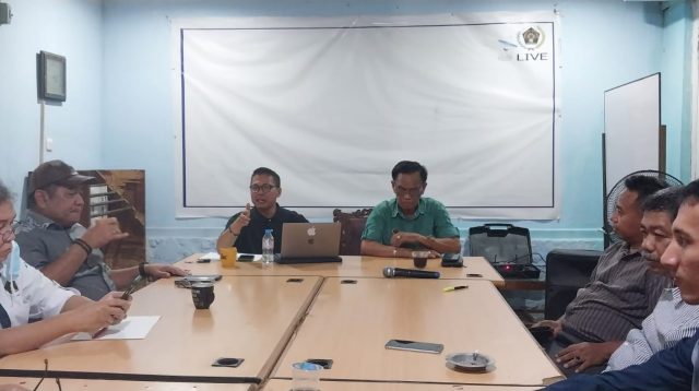 Peluncuran Program Pendidkan Jurnalistik (P3J), Jumat (03/02/2023) di sekretariat PWI Sumsel