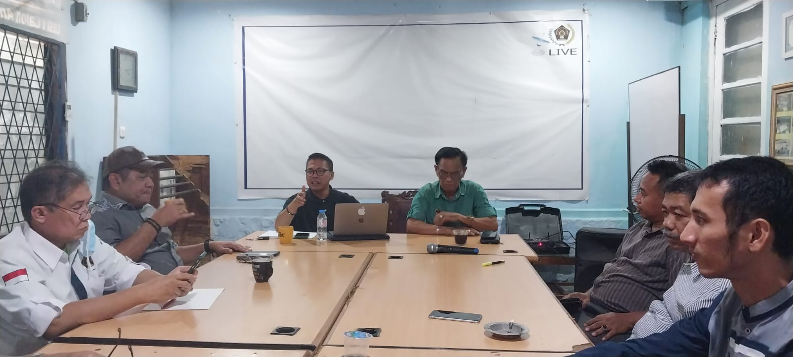 Peluncuran Program Pendidkan Jurnalistik (P3J), Jumat (03/02/2023) di sekretariat PWI Sumsel