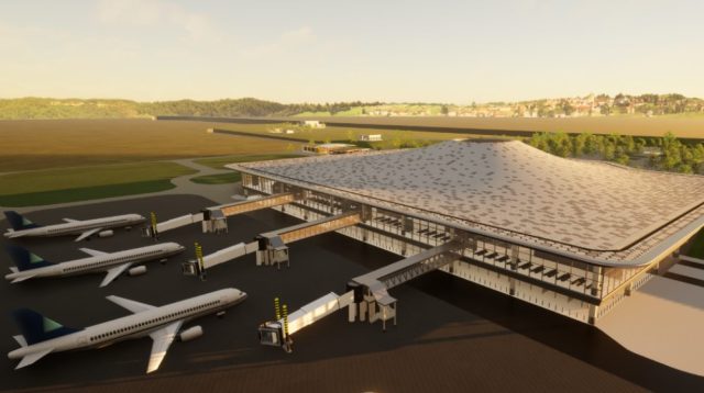 Proyek bandara Dhoho di Kediri Jawa Timur (Foto: Wika Gedung)